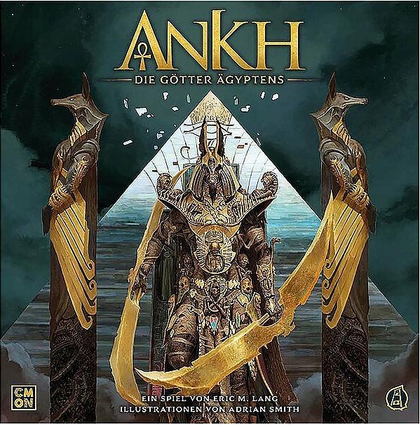 Productafbeelding Asmodée CMND0149 - Ankh - Bordspel, 2-5 spelers, leeftijd 12+ (NL editie) (Duits)