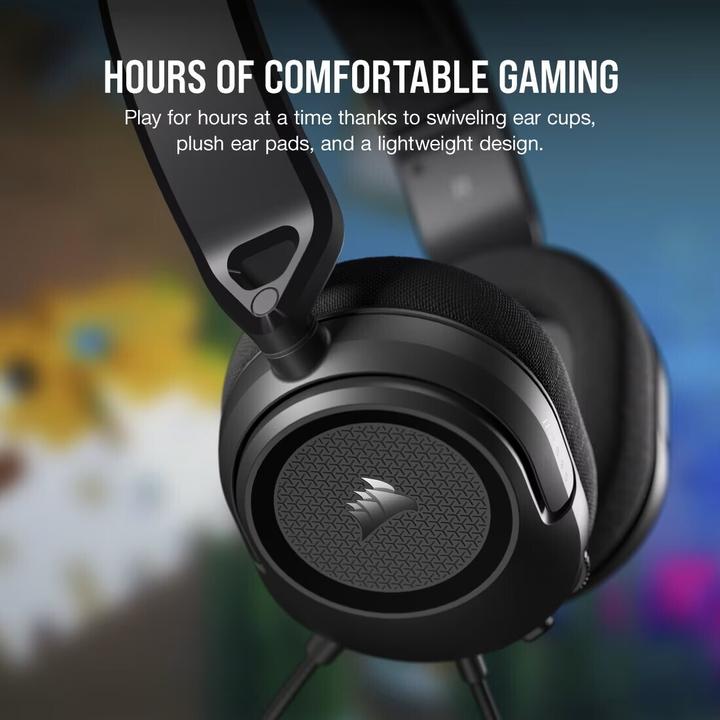Actual product image Corsair HS35 SURROUND v2 Headset Wired Head-band Gaming Black (Cable)