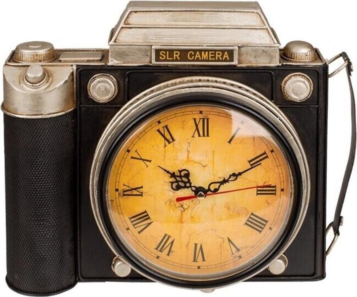 Actual product image Ootb metal key box, camera with clock