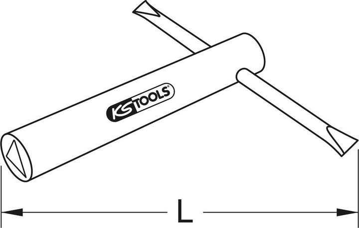 Produktbild KS Tools BRONZEplus Steckschlüssel (24 mm)