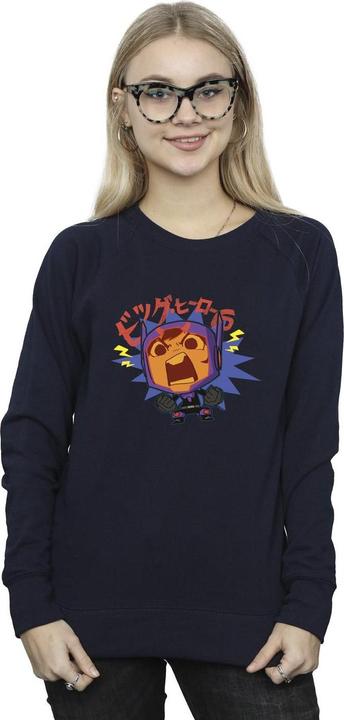 Produktbild Disney Big Hero 6 Baymax Hiro Angry Manga Sweatshirt (L)