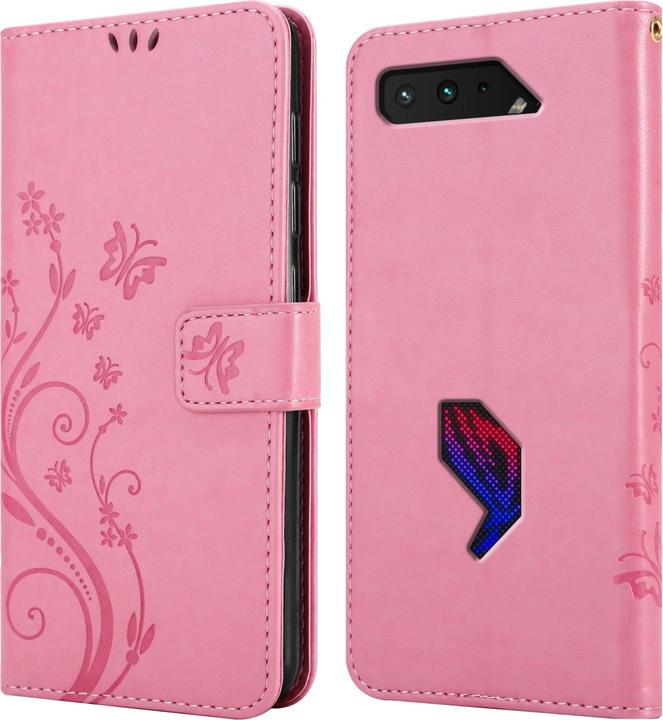 Immagine prodotto Cadorabo Custodia Flower Book (Asus ROG Phone 5)