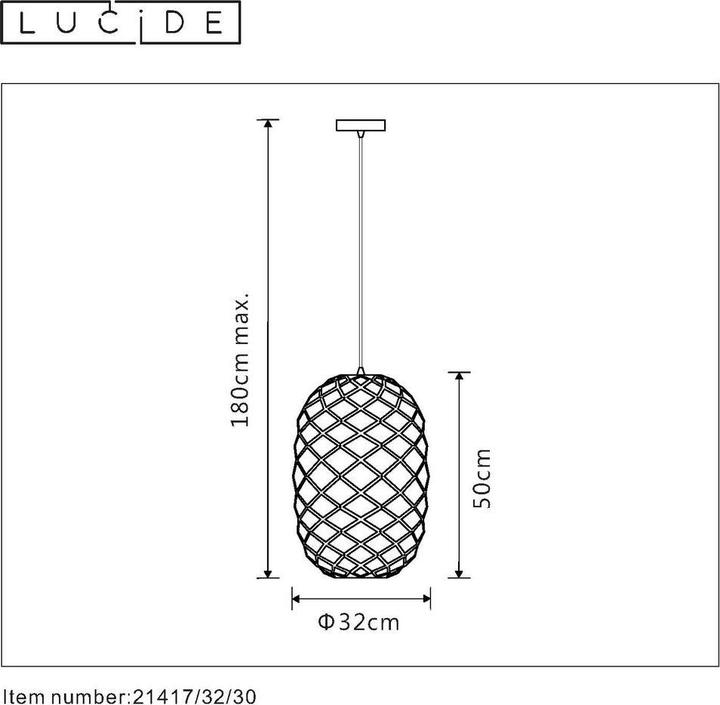 Produktbild Lucide Wolfram (E27)