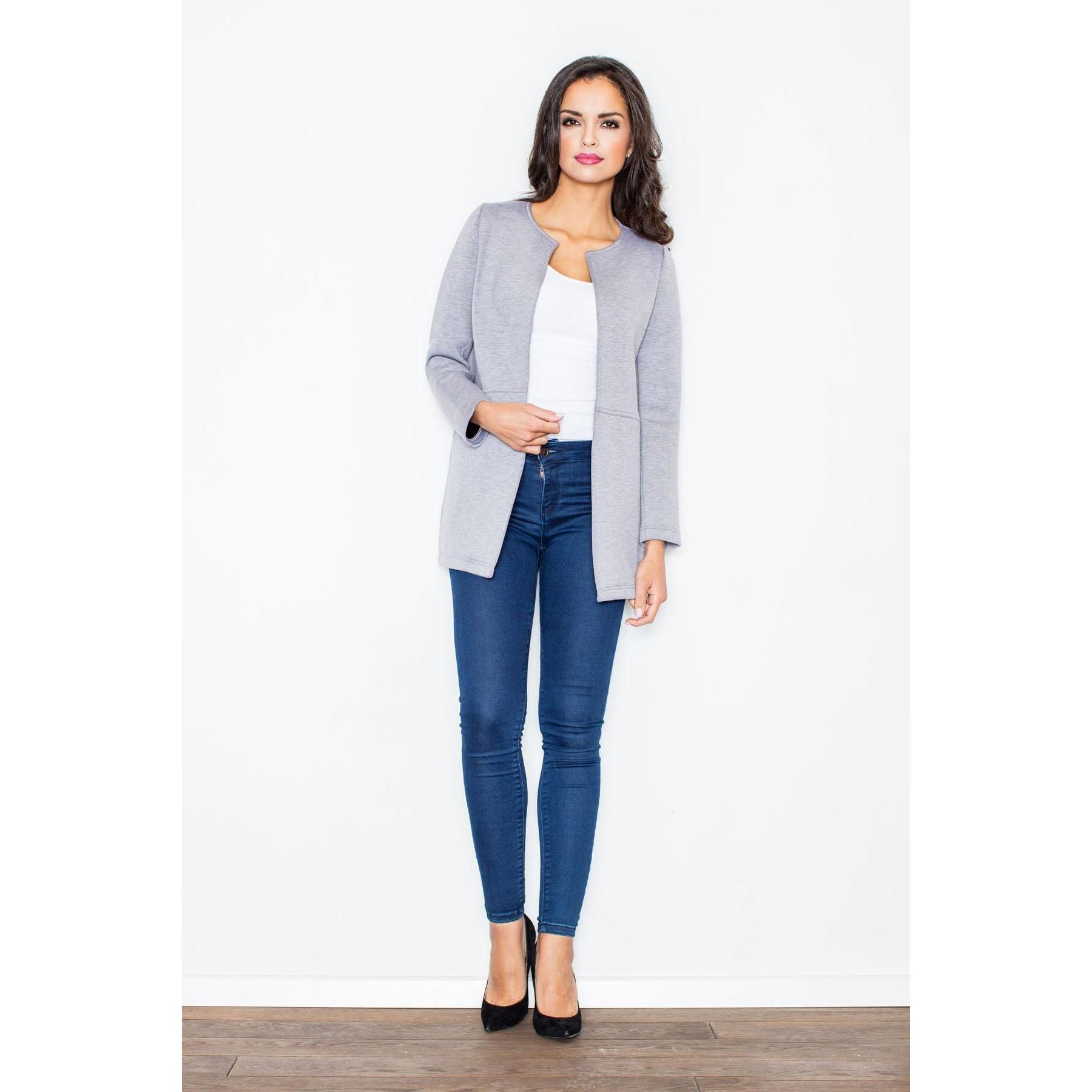 Thumbnail - Figl, Damen, Jacke, Jacke model (M), Grau, M