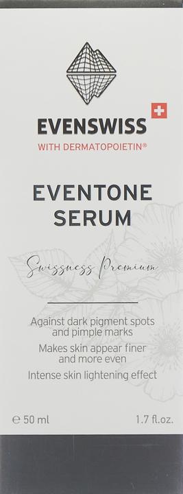 Nährwerte und Zutaten Evenswiss Eventone Serum (50 ml)