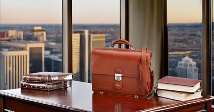 Immagine prodotto Alassio 47124 - Cartella MOCCA, vera pelle, circa 38 x 30 x 16 cm, cognac (15")