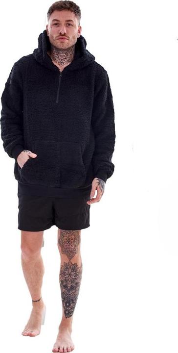 Produktbild Keanu Kapuzenpullover mit halbem Reissverschluss Teddy (M)