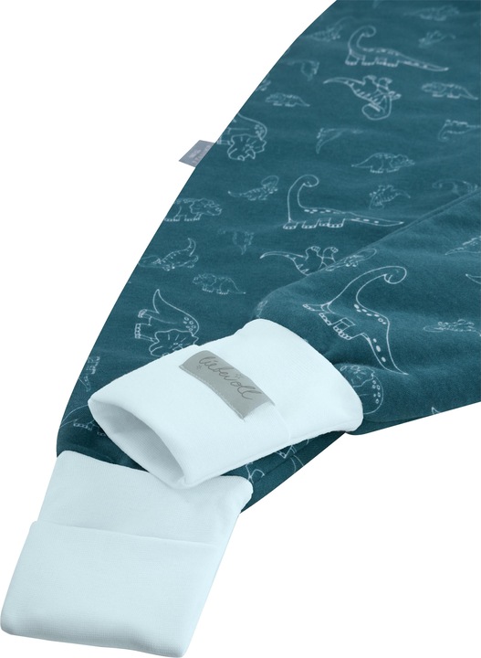 Actual product image Normani Baby sleeping bag with feet made of organic cotton Nanao - 9589 (80 cm)