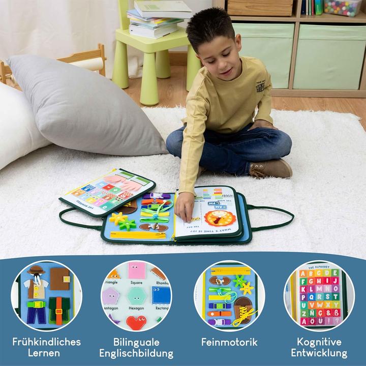 Image du produit Bonnyco Busy Board en feutre pour enfants