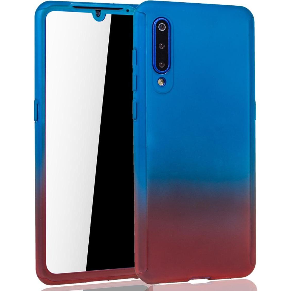 Thumbnail - König Design Hülle Handy Schutz für Xiaomi Mi 9 Full Case Cover Displayschutz Tasche 360 Rot (Xiaomi Mi 9), Smartphone H...