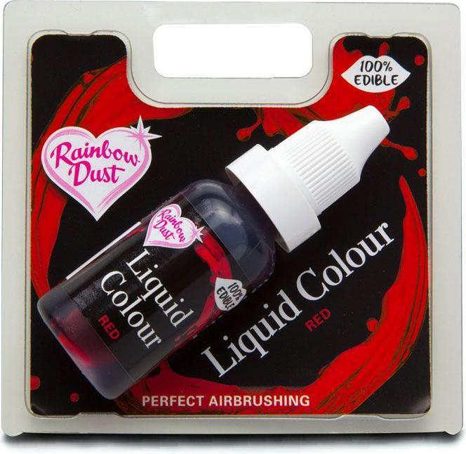 Produktbild Rainbowdust Airbrush-Farbe Rot (1.60 cl)