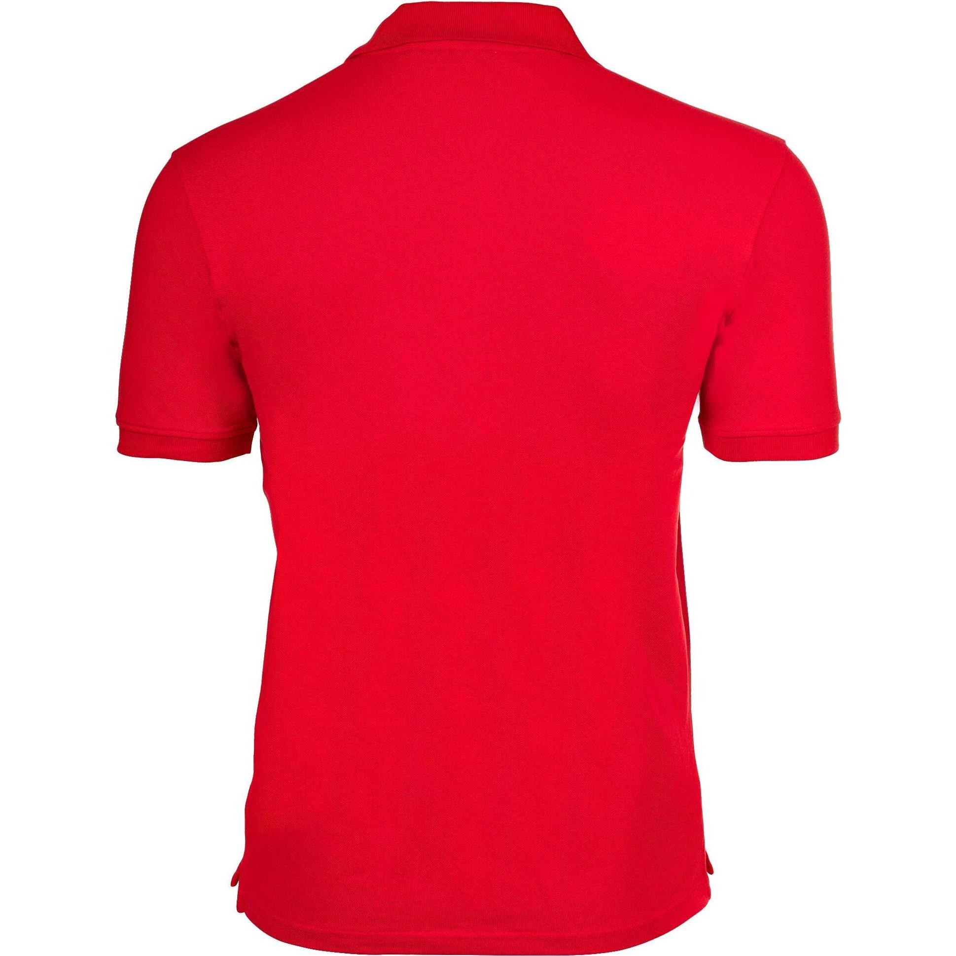 Thumbnail - U.S. Polo, Herren, Shirt, Shirt Poloshirt Basic Polo Shortsleeve - 4234, Rot, (M)