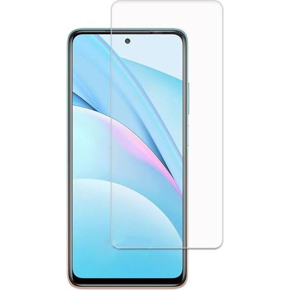 MU Budget Schutzglas Displayschutz (1 Stück, Xiaomi Mi 10T Lite), Smartphone Schutzfolie, Transparent