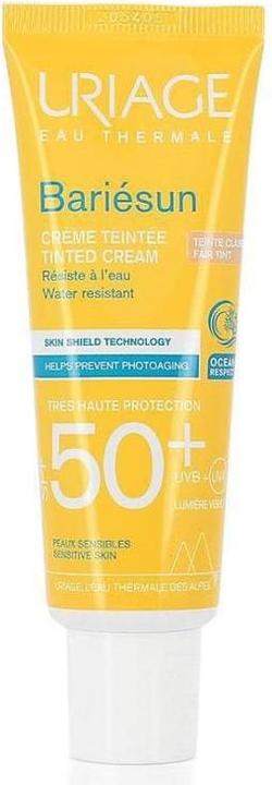 Immagine prodotto Uriage TónovanÃ½ ple¥ovÃ½ krÃm na opalovÃnÃ SPF 50+ Bariesun Fair Tint (Crema colorata) 50 ml (Crema solare viso, SPF 50+, 50 ml)
