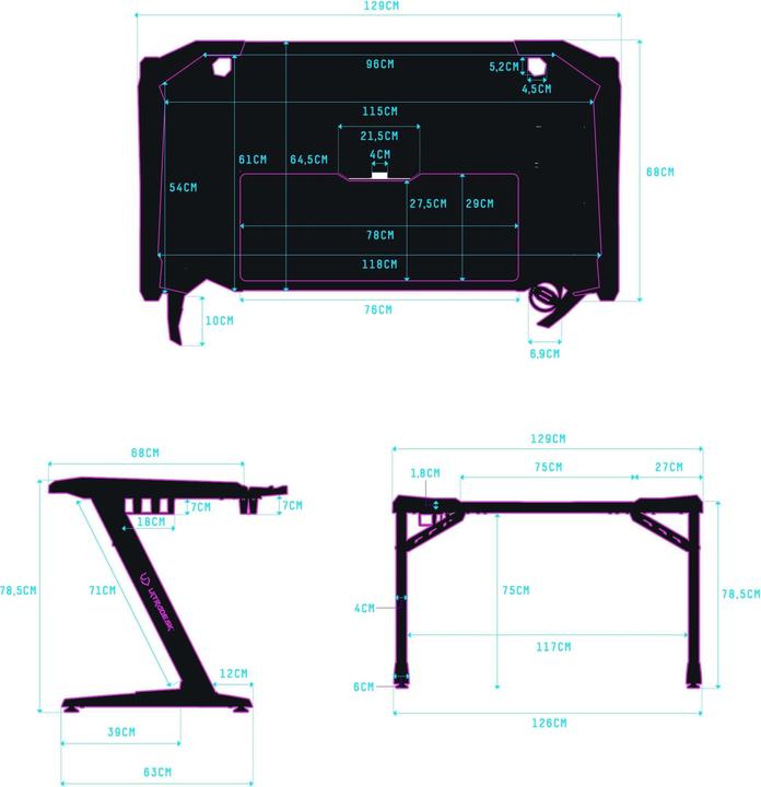 Image du produit Ultradesk Rocket