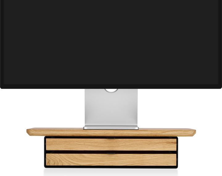 Actual product image Oakywood Desk Shelf Mini | Space-Saving Monitor Stand with Drawer