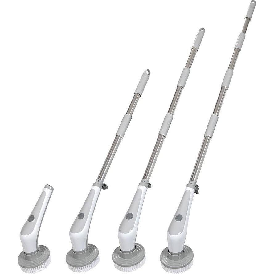 Livoo Electric cleaning brush, Pulitore a vapore, Bianco, Grigio