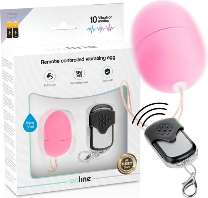 Immagine prodotto Online Uovo Vibrante Telecomandato S - Rosa