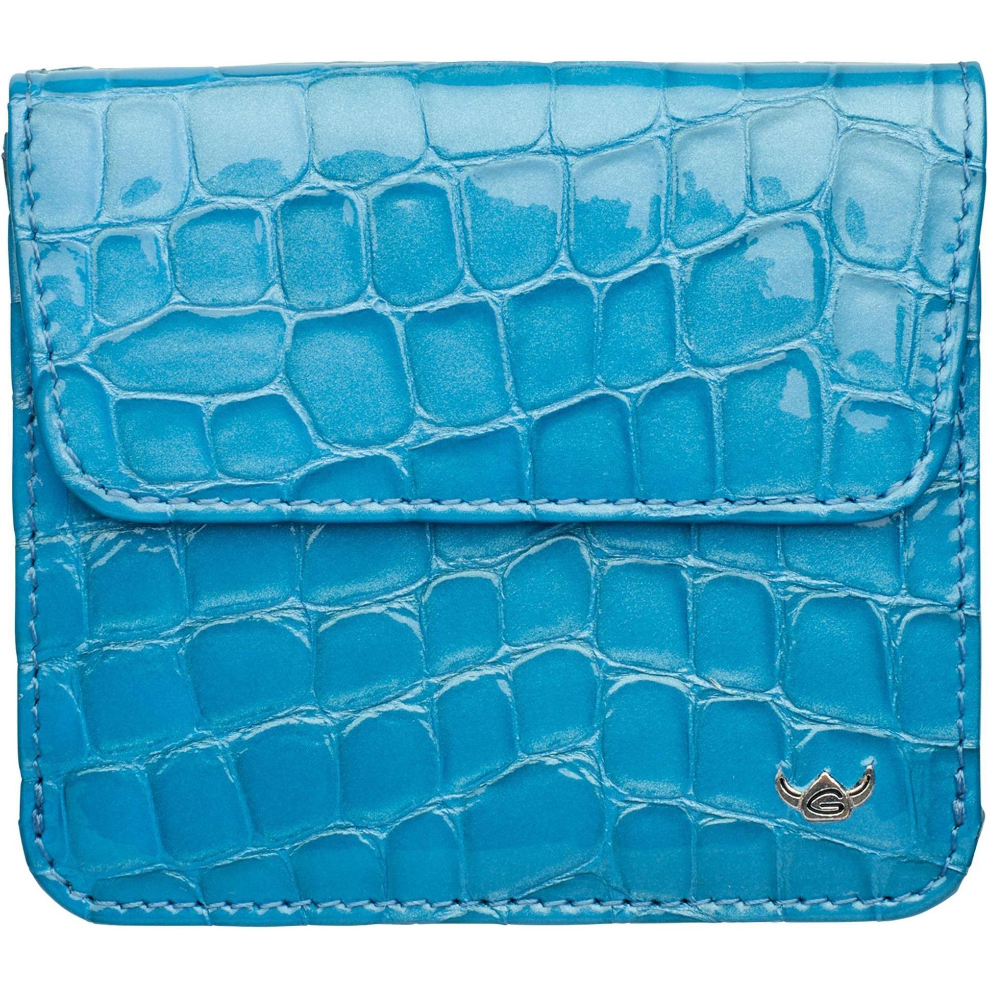 Golden Head, Damen, Portemonnaie, Cayenne Geldbörse RFID Leder 10,5 cm, Blau