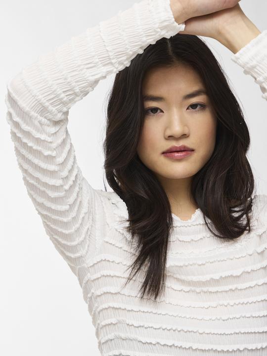 Immagine prodotto Vila VILISABETH U-Boot-Ausschnitt Oberteil mit langen Ärmeln (M)