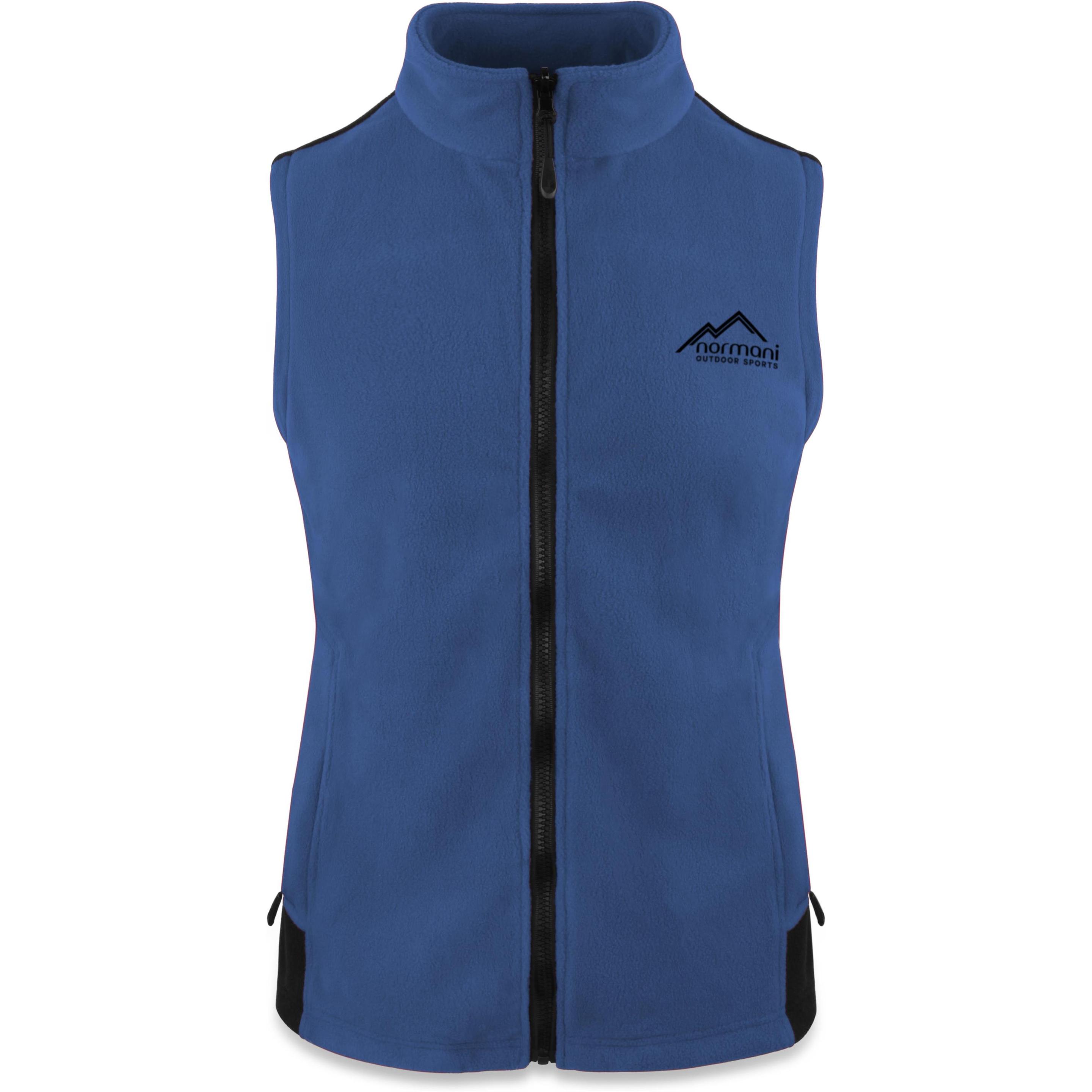 Normani, Damen, Weste, Damen Fleeceweste Barrie - 1315, Blau, (4XL)