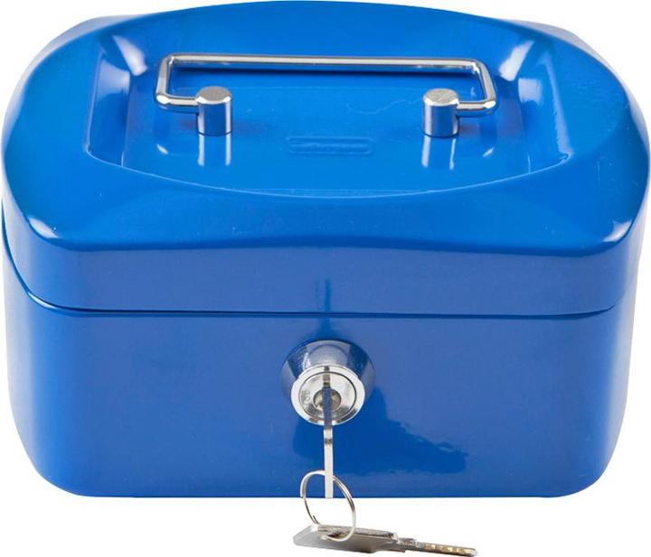 Productafbeelding Idena Geldkistje 6" 155x120x90mm, blauw