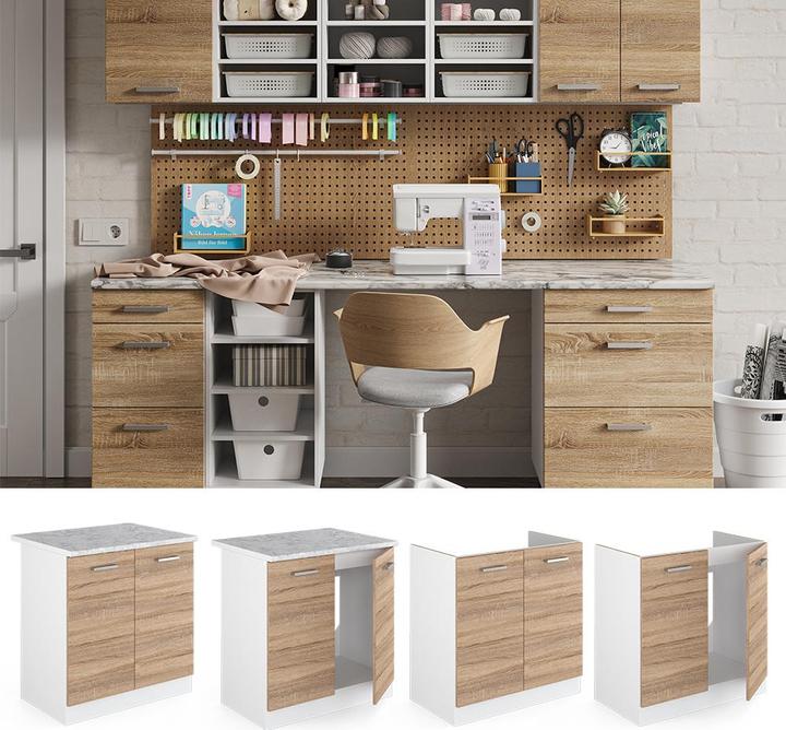 Produktbild Vicco R-Line mit Türen, ohne Arbeitsplatte