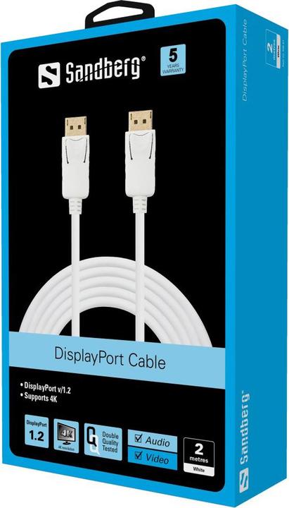 Actual product image Sandberg DisplayPort — DisplayPort (2 m)