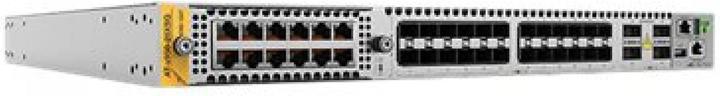 Produktbild Allied Telesis ALLIED Advanced Layer 3 switch with SFP+ slot x 24- QSFP/QSFP28 slots x 4- Expansion slot x 1- Dual (28 Ports)