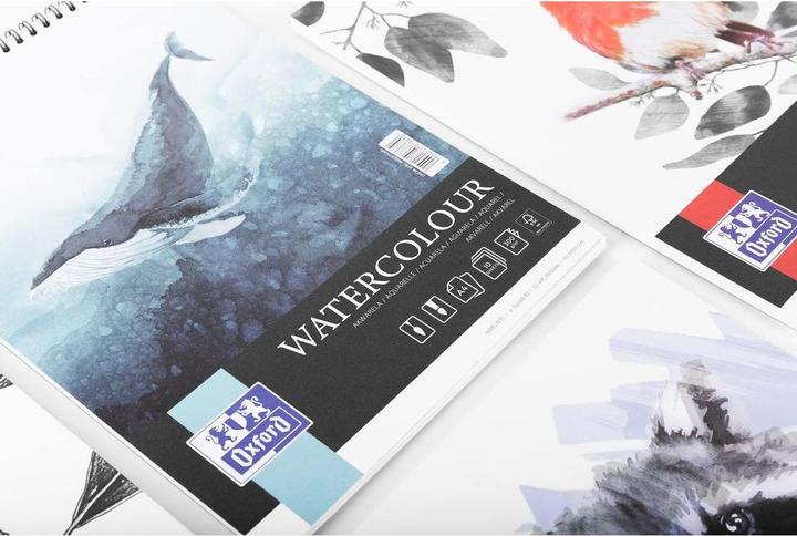 Produktbild Oxford Aquarellblock (A4, Blanko, Weicher Einband)