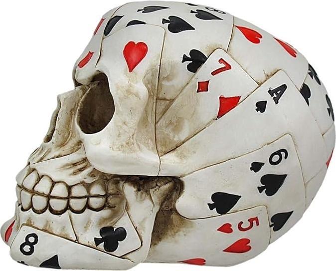 Image du produit Casinoshop Playing Card Poker Skull Figure