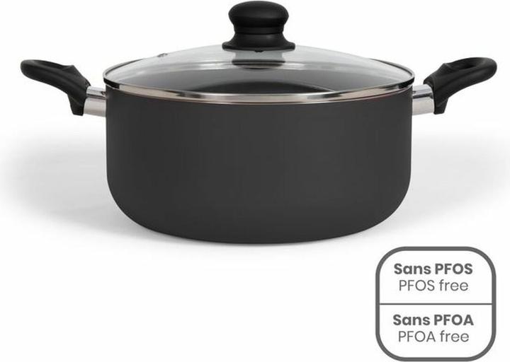 Produktbild Livoo Kochtopf 24 cm (Kochtopf, Stielkasserolle, Aluminium, 24 x 11 cm)