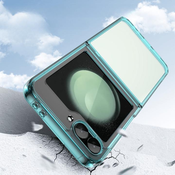 Produktbild Cover-Discount Galaxy Z Flip6 - Schützende Acryl-Handyhülle mit erhöhtem Rand (Samsung Galaxy Z Flip6)