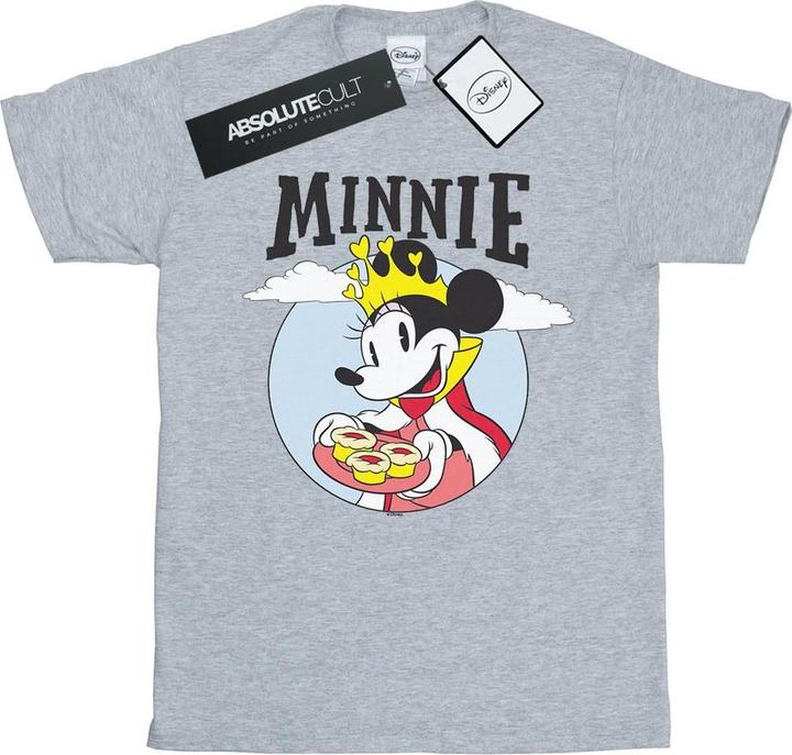 Actual product image Disney Mens Minnie Mouse Queen T-Shirt (S)