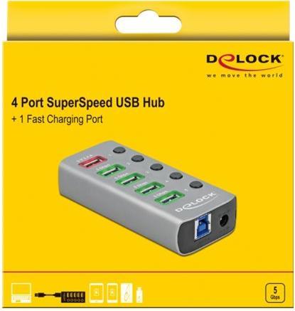 Immagine prodotto Delock Hub USB 3.2 (USB-B, 5 porte)