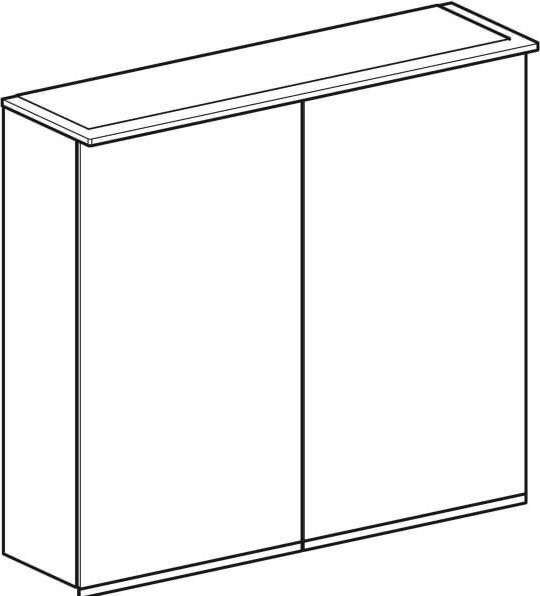 Productafbeelding Geberit Plus Option (75 x 70 cm)