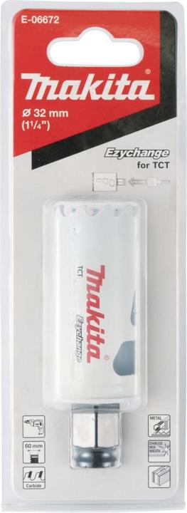 Produktbild Makita EZYCHANGE TCT-Lochsäge 32mm (32 mm)