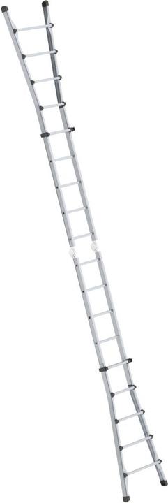 Actual product image Munk Telescopic ladder 4-section without crossbar 4x5 rungs (Telescopic ladder, 530 cm)