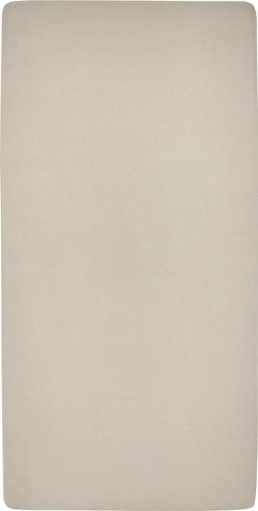 Actual product image Meyco Home jersey fitted sheet 160x200 sand