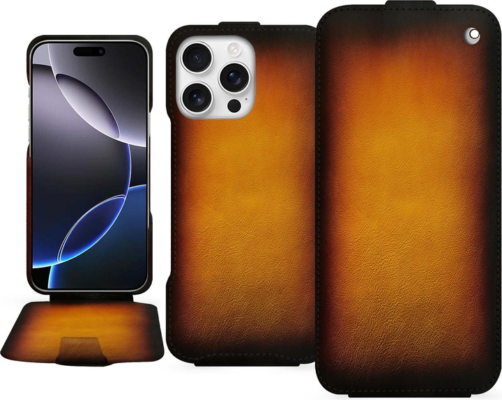 Actual product image Noreve Vertical leather shell (Apple iPhone 16 Pro Max)