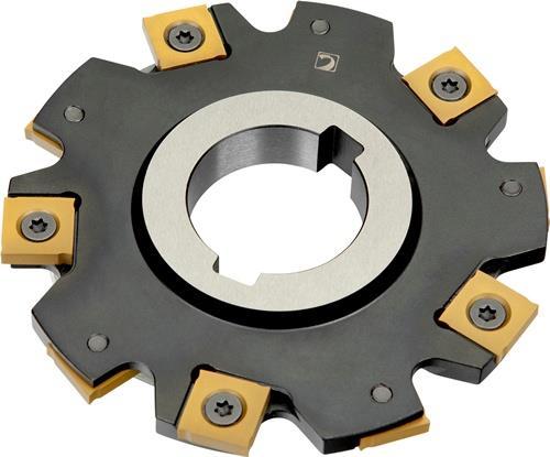 Actual product image Pramet Disc cutter ISO 100G10N-S90SN12N6 depth 24mm w. insert cutting diameter 100mm