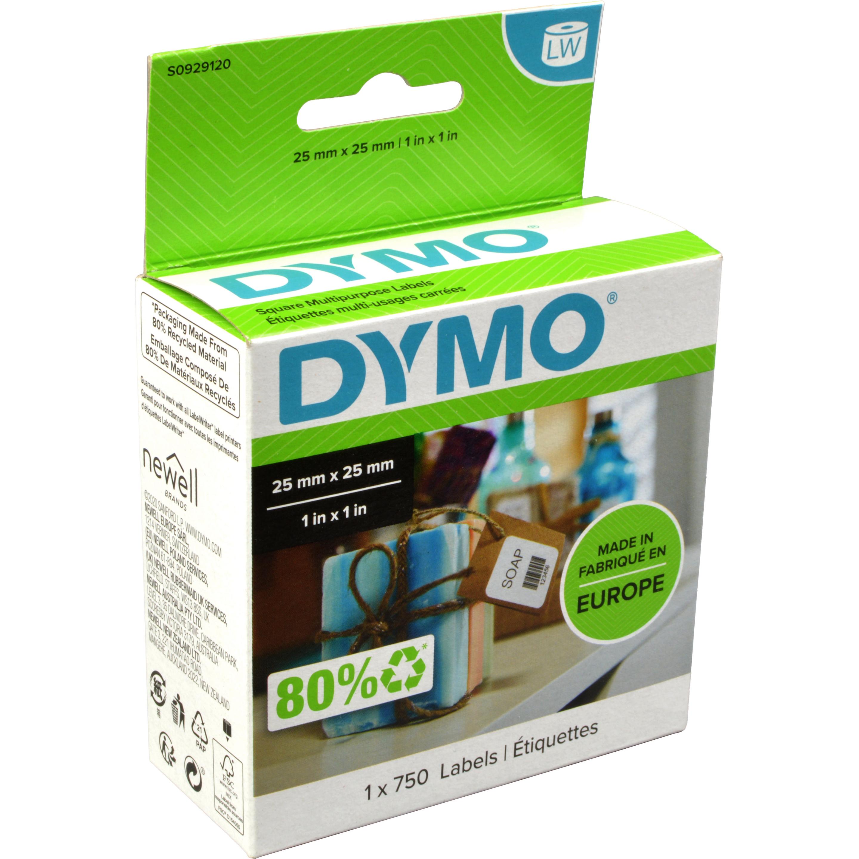 Dymo, Etiketten, S0929120 quadratische Mehrzweck-Etiketten