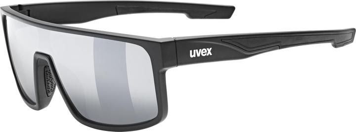 Uvex Sports lgl 51 (black matt (argent), mirror silver (S3))