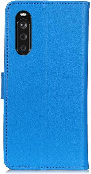 Actual product image MU Classic Litchi Leather Bookcover Series (Sony Xperia 10 III)