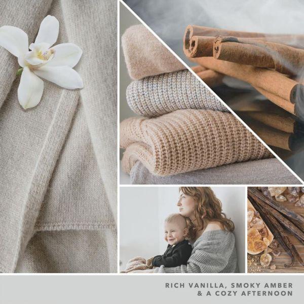 Actual product image Yankee Candle Smoked Vanilla & Cashmere