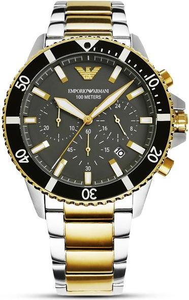 Actual product image Emporio Armani Diver (Chronograph, 43 mm)