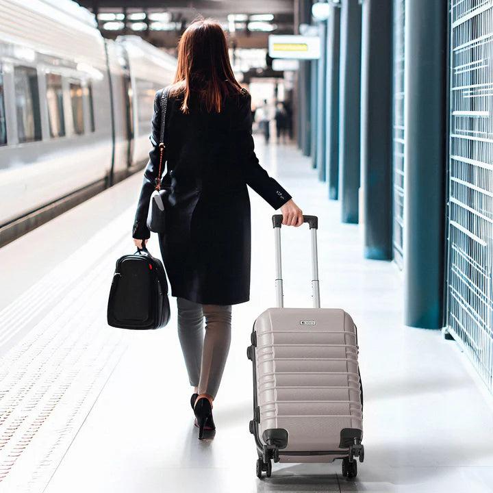 Immagine prodotto Juskys Set di valigie rigide Roma (41 l)