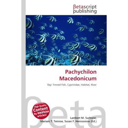 Pachychilon Macedonicum, Fachbücher