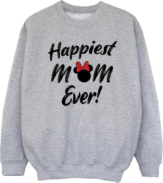Produktbild Disney Minnie Mouse Happiest Mom Ever Sweatshirt Mädchen (140, 146)