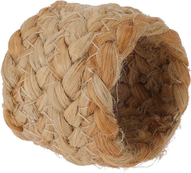 Produktbild ProGarden 4er Set Serviettenringe - aus Jute - ø ca. 4 cm